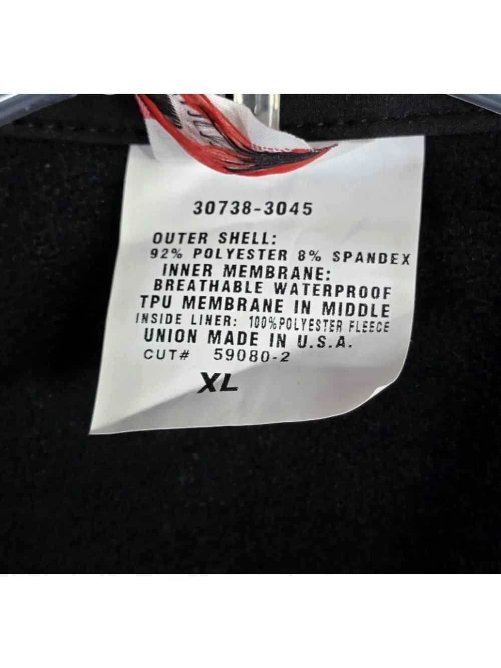 Vintage NATCA Air Traffic Controller Jacket XL Black USA Union Made ATC Aviation